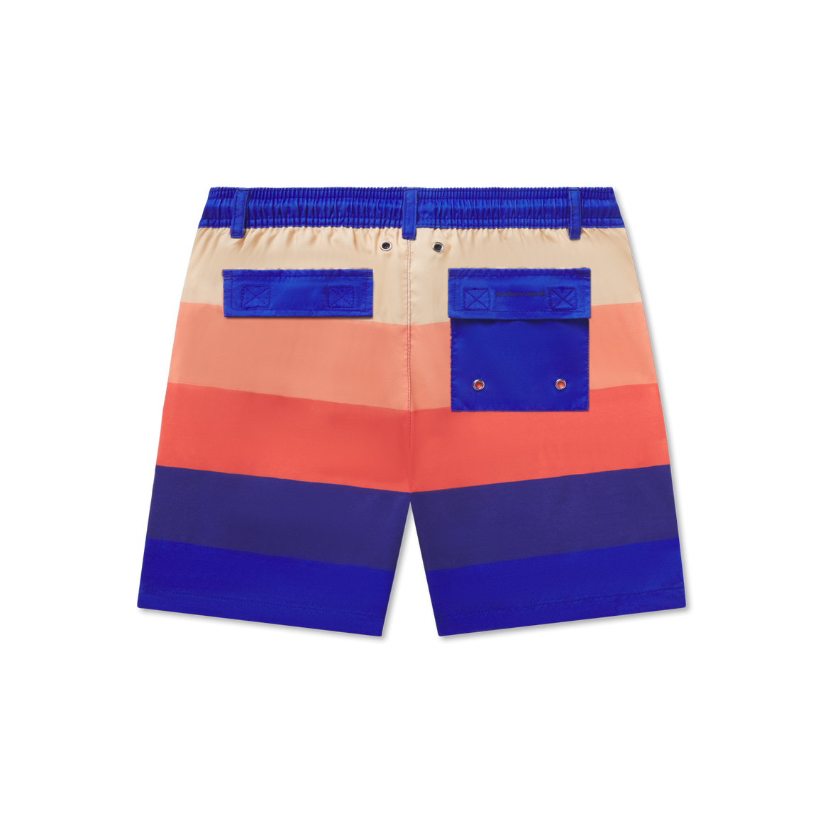 Navy and Orange | Back