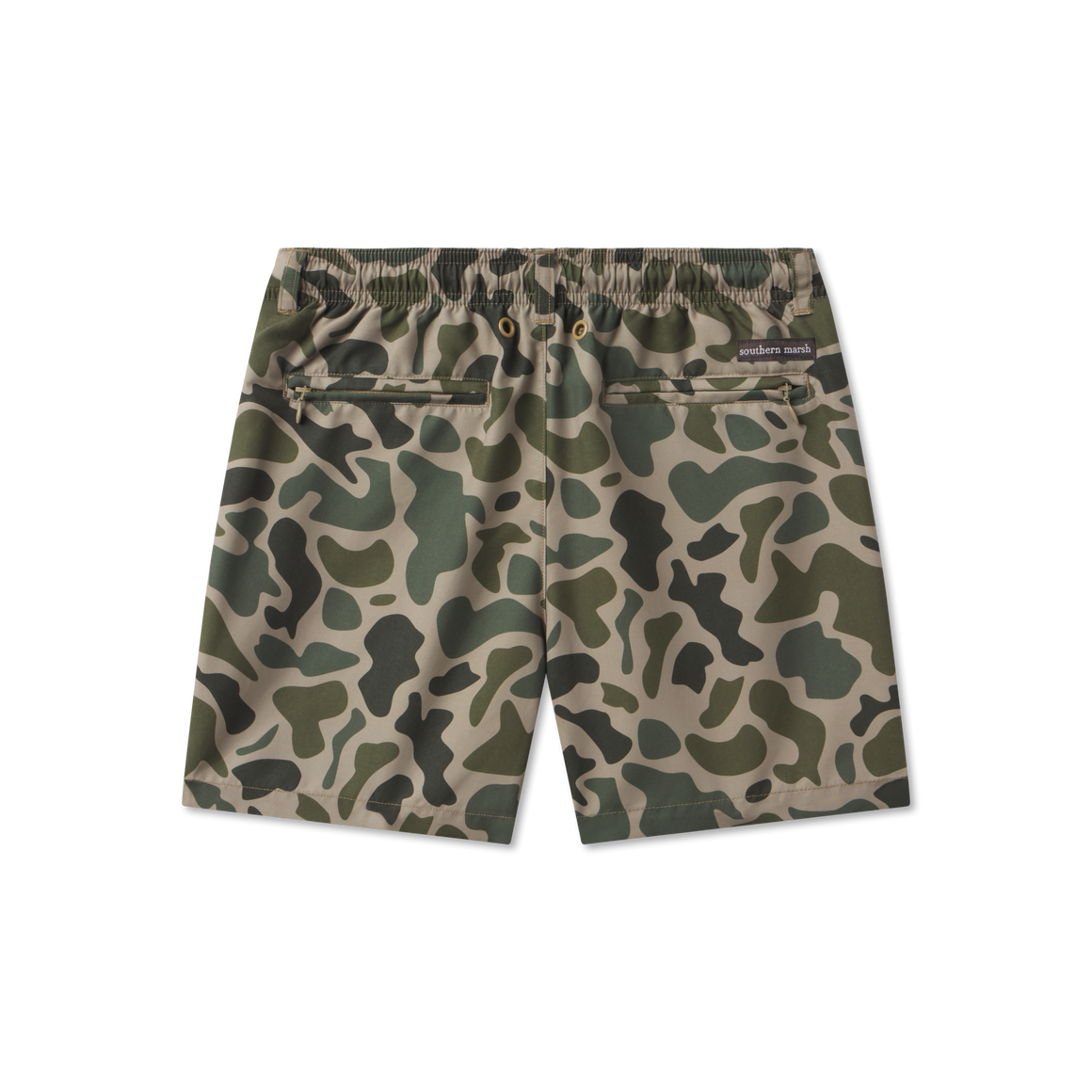 Dark  Olive Green Camo | Back