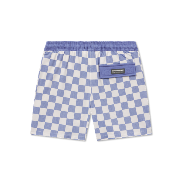 Royal Blue Checkerboard | Back