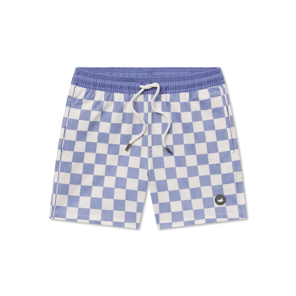 Royal Blue Checkerboard