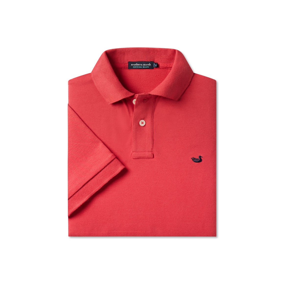 Claiborne Red with Navy Duck