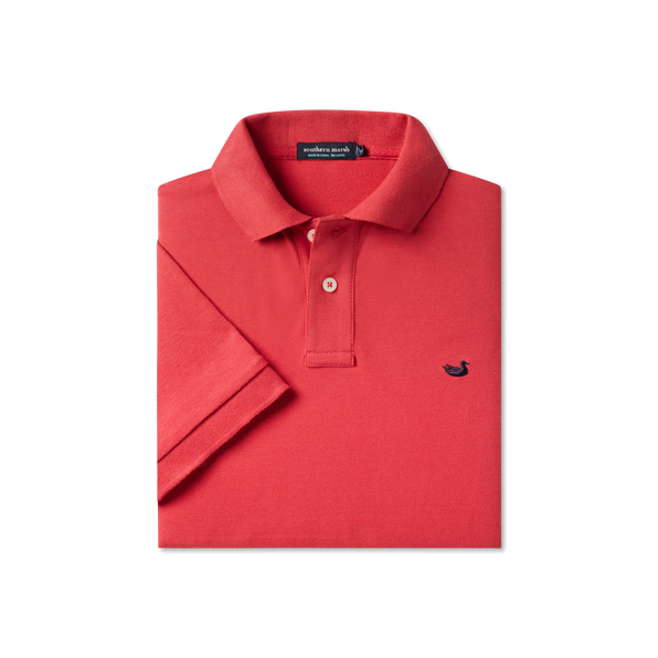 Claiborne Red with Navy Duck