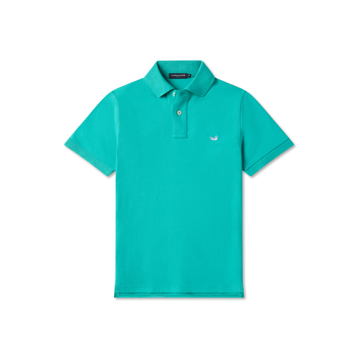 Jockey Green with Lavender Duck| Front