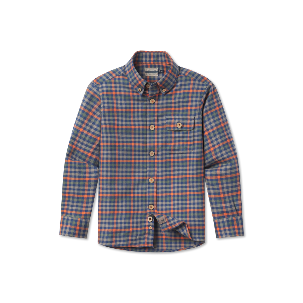 Navy  and  Orange | Front