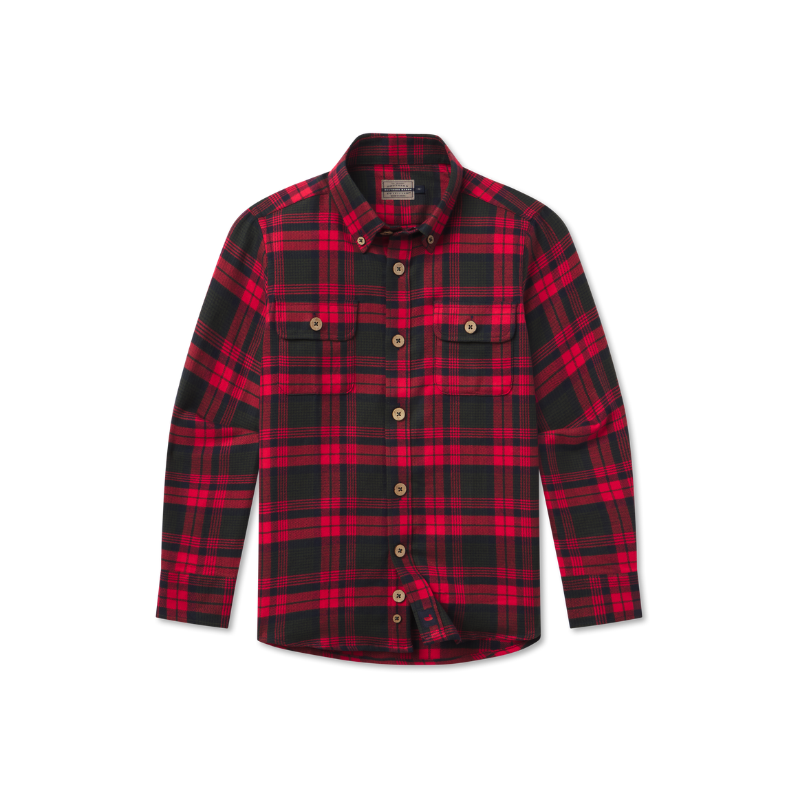 Navy & Red  Plaid | Front