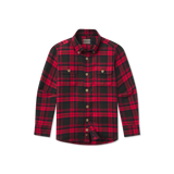Navy & Red  Plaid | Front