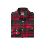 Navy & Red  Plaid