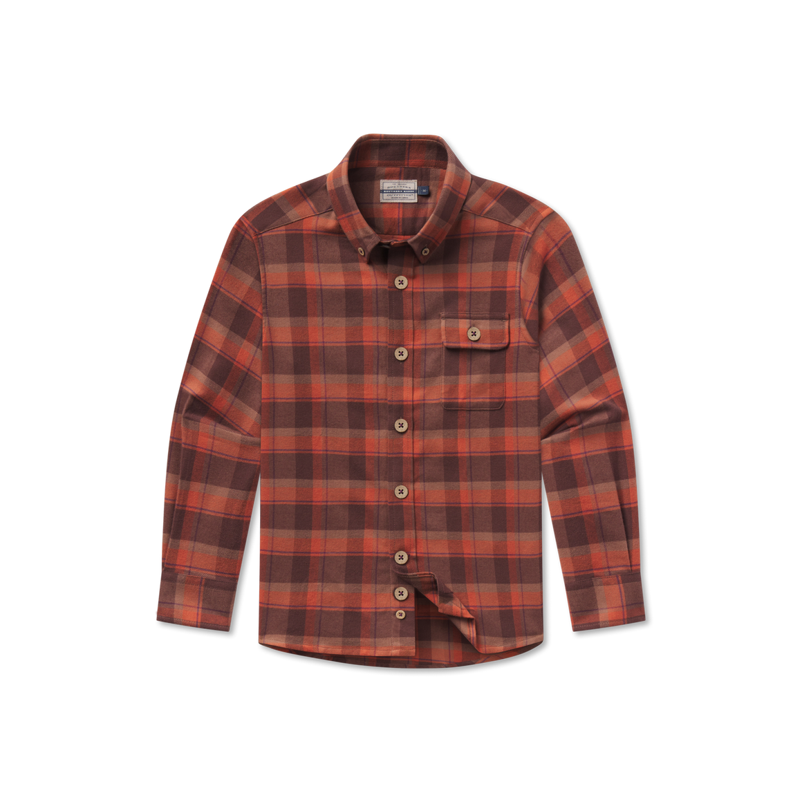 Stone Brown & Burnt Orange | Front
