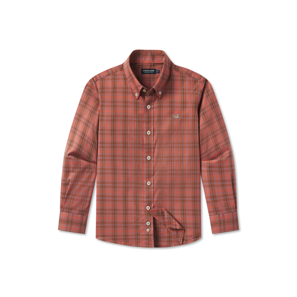 Burnt Red and Dark Olive| Front