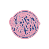Pink with Navy Sticker