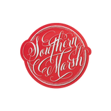 Red with White Sticker