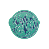 Teal with Navy Sticker