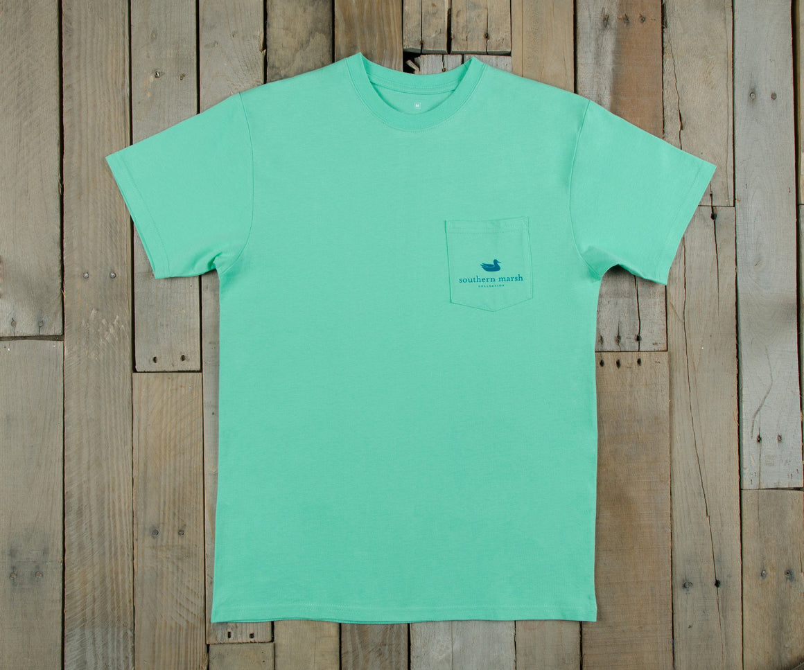 Bimini Green | Cocktail Collection Tee | Hot Toddy | Short Sleeve | Front