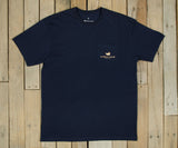 Navy | Cocktail Collection Tee | Hot Toddy | Short Sleeve | Front