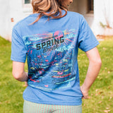 Washed Blue | Set Sail | Spring Break | Short Sleeve T-Shirt