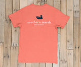 Washed Red Heather | Authentic Vibrant Tee Heather | Short Sleeve