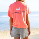 Coral | Authentic Rewind Tee | Back