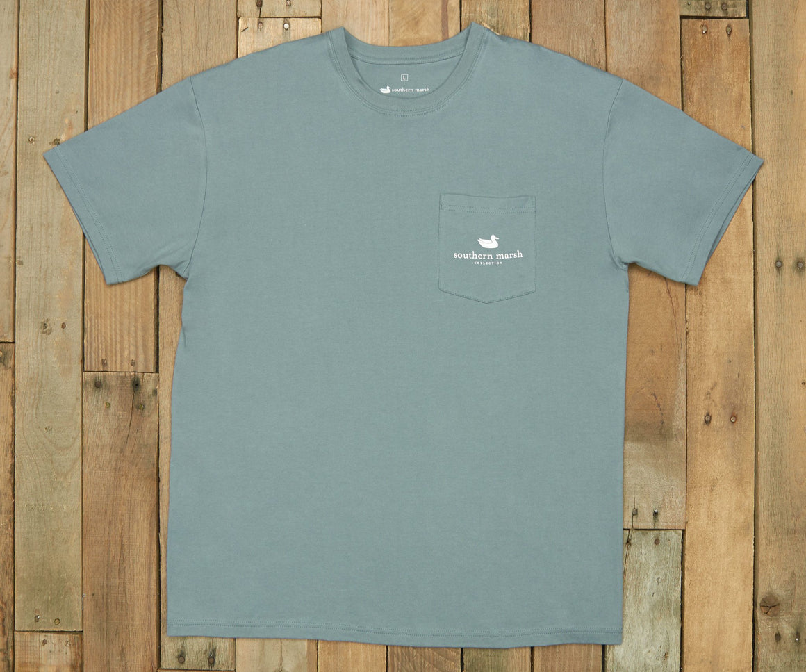 Burnt Sage | Expedition Series | Flag | Short Sleeve | Front