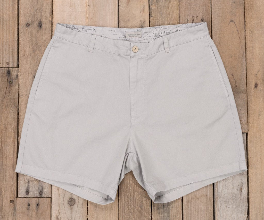 Washed Gray | SEAWASHª Charleston Short | 6in. Flat | Mens Short