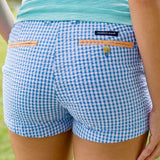 Royal Blue Gingham | Brighton Short | Gingham | Womens Shorts