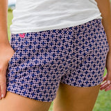 Navy and Pink Marrakesh