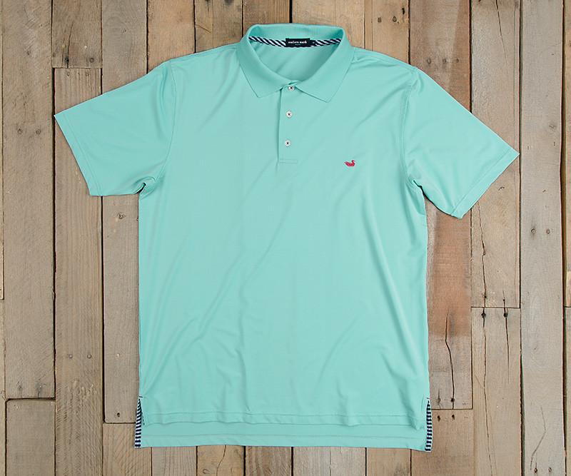 Bermuda Performance Polo | Antigua Blue