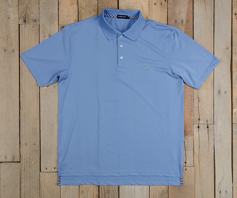 Bermuda Performance Polo | Breaker Blue