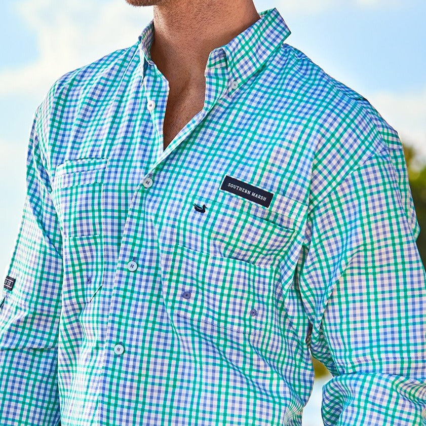 Blue and Teal Cay