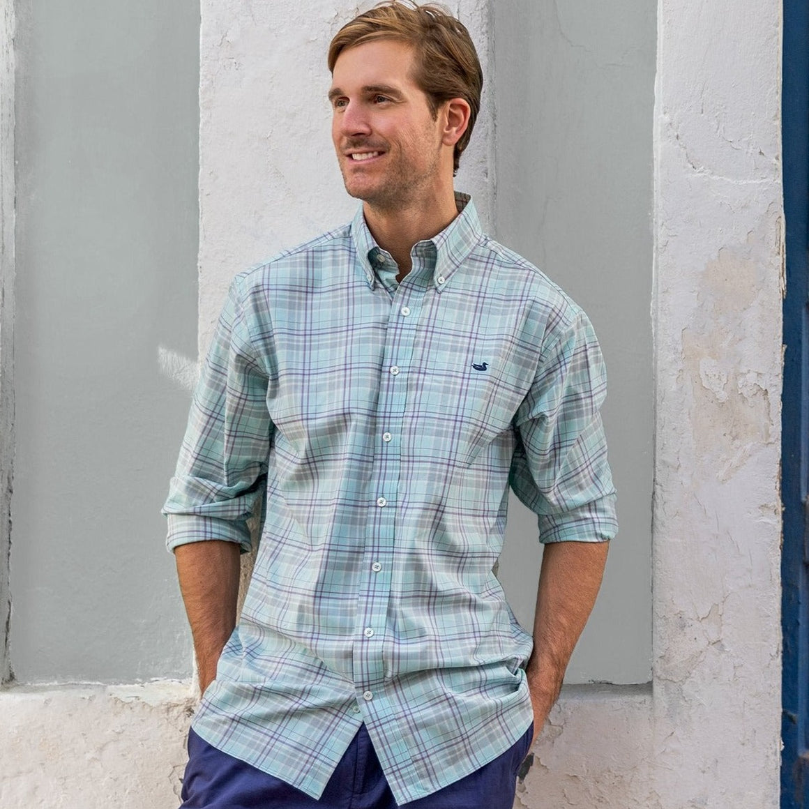 Sage and Light Blue | LS