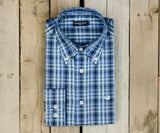 Navy and Lavender | Cumberland Plaid Dress Shirt