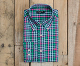 Navy and Pink | Cumberland Plaid Dress Shirt