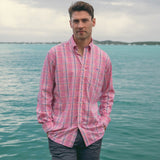 Pink  and  Navy | LS