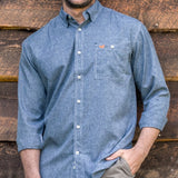 Woven Navy | LS