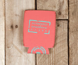 Coral with Electric Blue | Coozie | Back