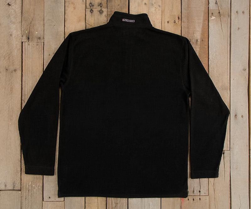 Black with Chill Blue | FieldTec™ Dune Performance Pullover | Essential Styles | Back