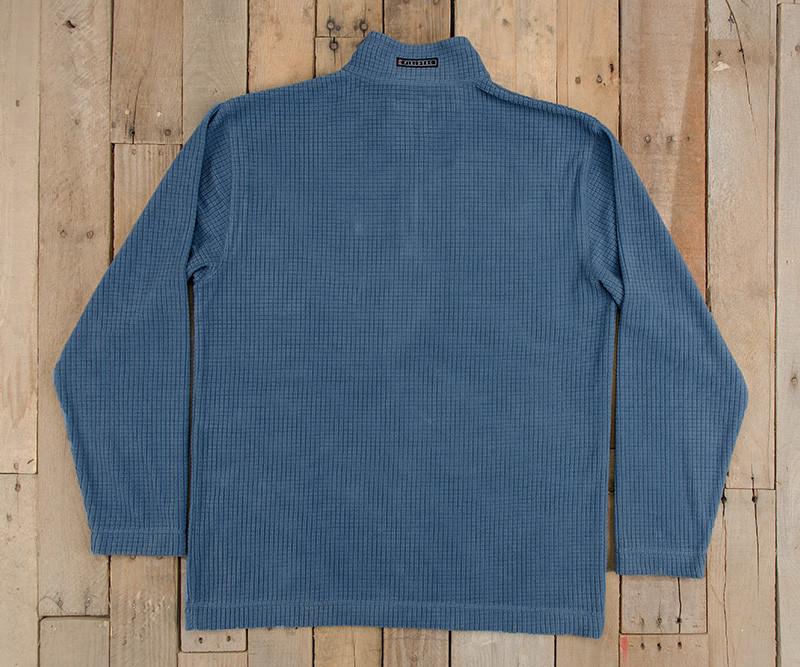 Slate with Coral | FieldTecª Dune Pullover | Essential | Back