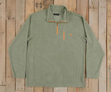 Sandstone with orange | FieldTec™ Dune Performance Pullover | Essential Styles | Front