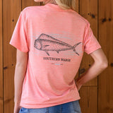 Coral | FieldTec™ Heather Performance Tee | Mahi | Short Sleeve Performance T-Shirt