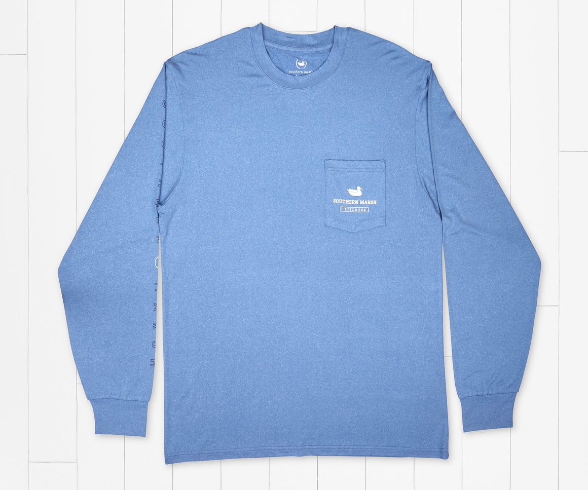 Oxford Blue | FieldTecª Featherlight Long Sleeve | Navigation Tee