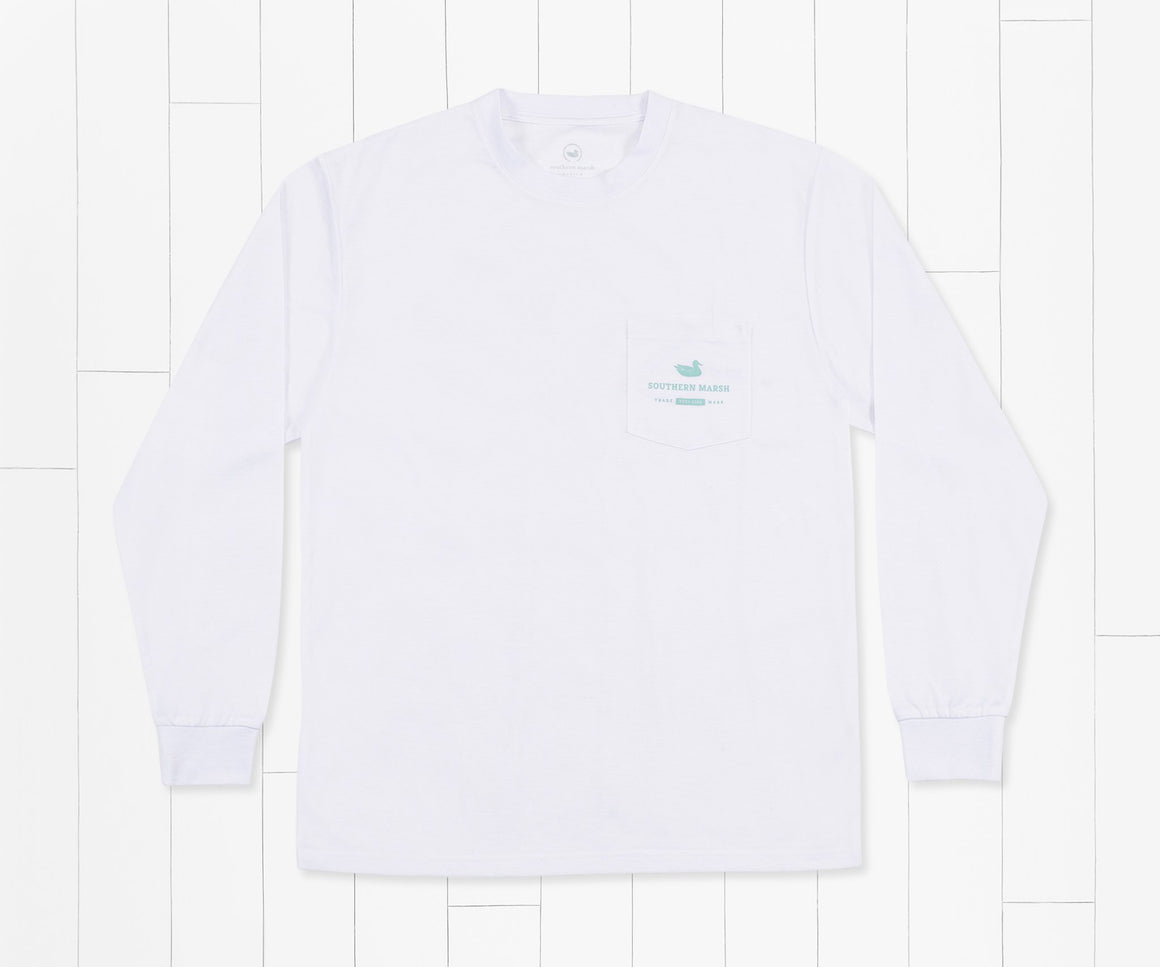 White | FieldTec™ Comfort Tee | Southern Tradition | Retro  | Long Sleeve