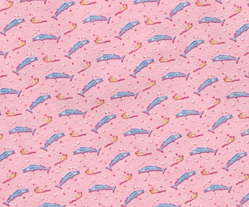 Pink with wahoo | Savannah Pastimes Lounge Pant | Detail