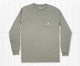Bay Green | Circle Catch Tee | Long Sleeve T-Shirt | Light Outdoors Shirt | Southern Fishing