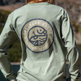 Bay Green | Circle Catch Tee | Long Sleeve T-Shirt | Light Outdoors Shirt | Southern Fishing | LS