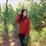 Maroon | Trademark Duck Tee | Lifestyle | Front
