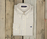 Purple and Yellow with Purple Duck | Lindley Tattersall Dress Shirt