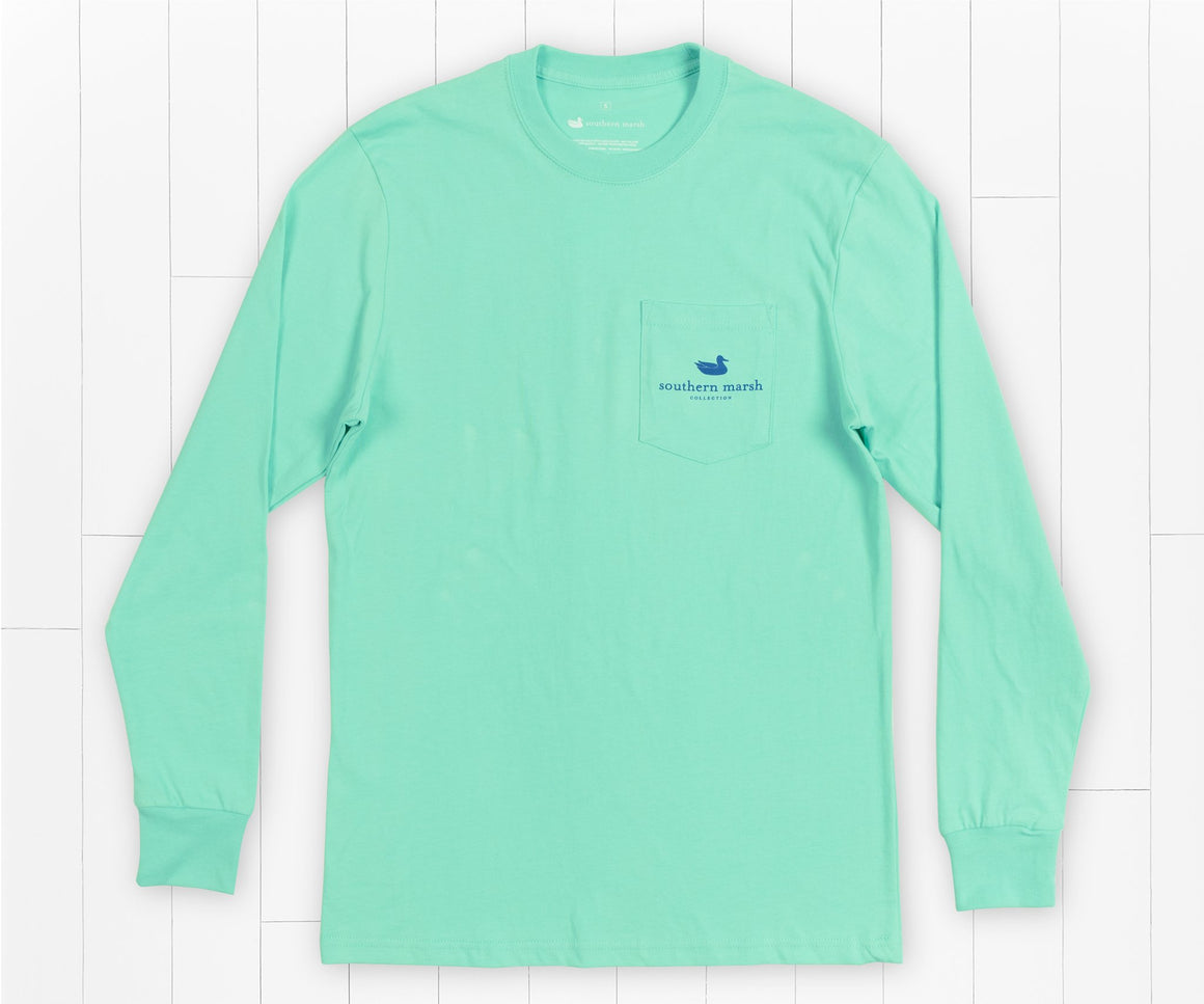 Bimini Green | Backroads Collection Tee | Trademark | Long Sleeve