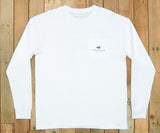 White | Expedition Series Tee | Flag | Long Sleeve