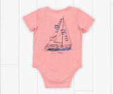 SEAWASH Coral | SEAWASH™ Snap Onesie | Spring Break