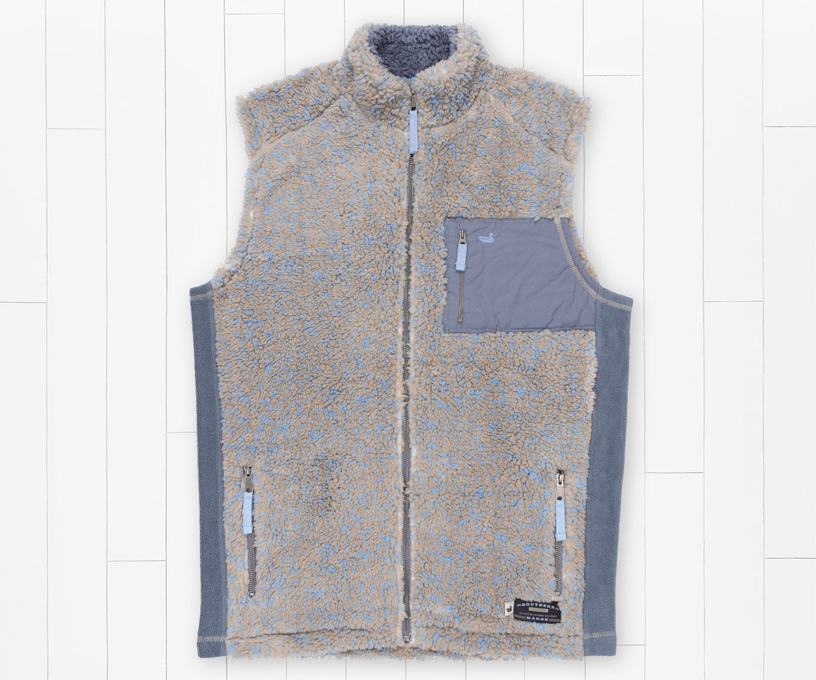 Brown and French Blue