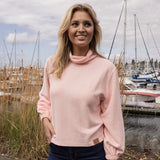 Azalea | Carolina Cozy Knit Funnel Neck Sweater | Lifestyle